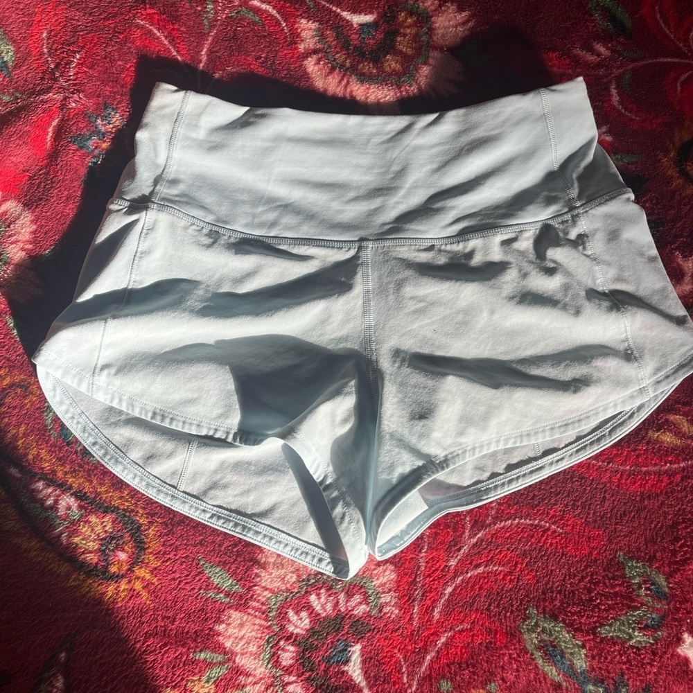 Women's light blue lulu High-Waisted Shorts